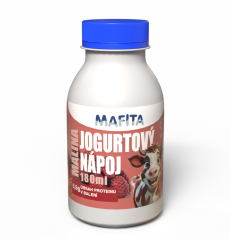 Jogurtový nápoj Malina - 180 ml