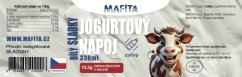 Jogurtový nápoj bílý sladký - 330 ml PET