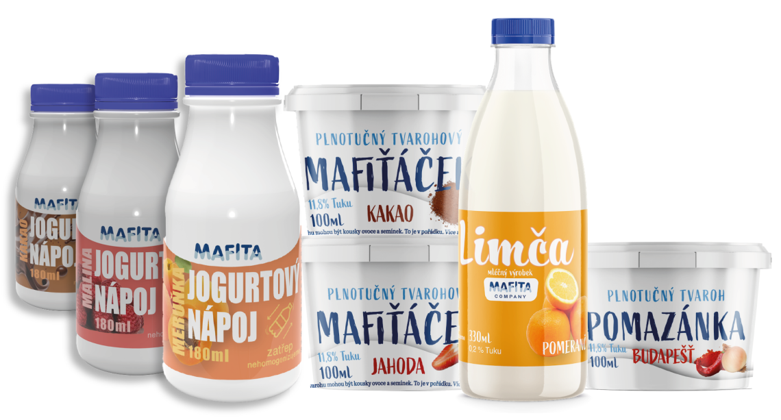 Jogurtové nápoje - MAFITA mlékárna - Jogurtové nápoje