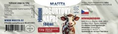 Jogurtový nápoj bílý - 180 ml PET